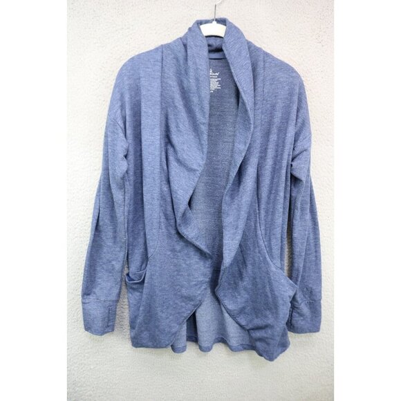 Cuddl Duds Long Sleeve Open Front Cardigan-Size S/M-Thumb Holes - Picture 1 of 10
